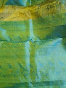 Grand Silk Saree with Contrast Blouse
