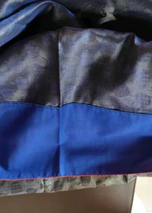 Elegant Blue Patterned Saree