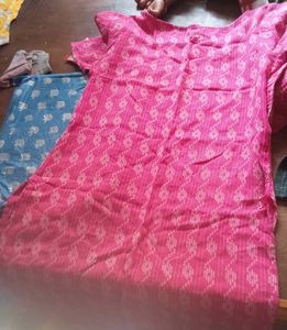 Pink Patterned Top