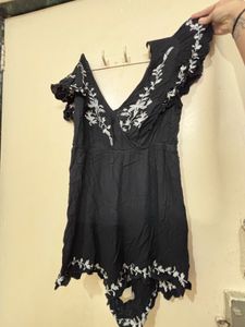 Boho Embroidered Dress