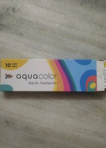 aquacolour Lens Pack Of 10 Stormy Gray