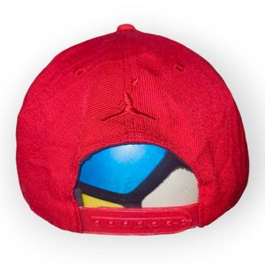 Rare Vintage Jordan 100% Wool Snapback Cap - Red