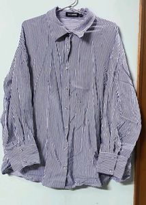 Sassafras Striped Button-Down Shirt
