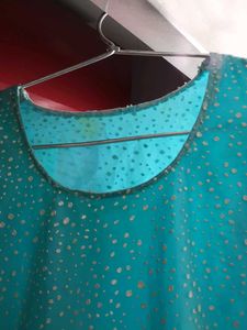 Baby Blue Kurti And Pant