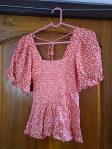 Floral Print Top