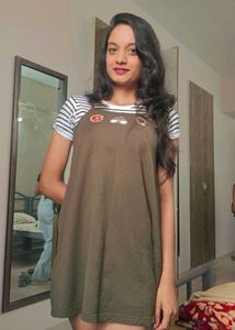 Cute Olive Green Dress