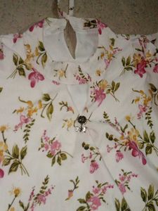 Floral Print Blouse