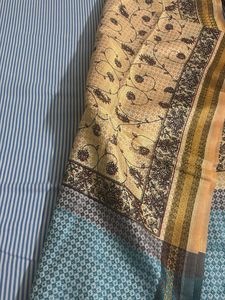 Floral Print Ethnic Fabric