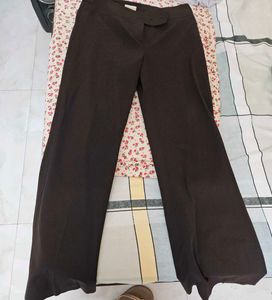 Dark Brown Pants For Office Wear