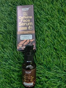 Shipping Only 29Rs/- Limited Time Offer 🫴Price Dropped Alert 🚨 Wow Caffeine Face Serum