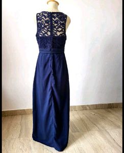 Sale🎉🎊Navy Blue Maxi Dress with Slit