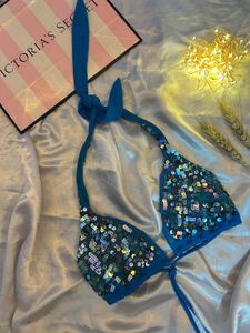 Sequin Bikini Bra