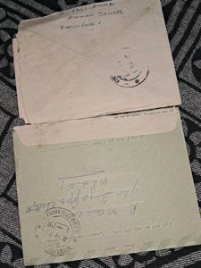 1960s Vintage postal letters