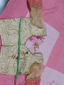 Heavy Net Chiffon Saree + blouse