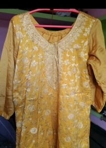 Chanderi Silk Suit