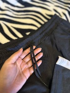 Black Striped Pants