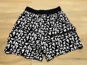 Abstract Print Shorts