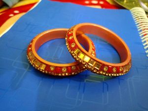 Embellished Bangle Set