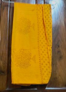 Blue Yellow Kurta Set