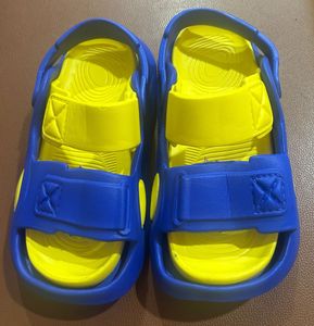 Kids Blue & Yellow Sandals