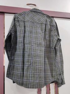 Green Coloured Cotton Shirt