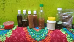 Homemade Shikakai Powder