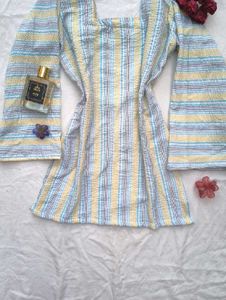 Striped corset back kurti🎀