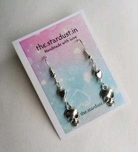 Gothic Skull Y2K Earrings