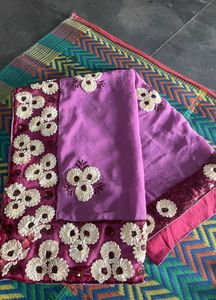 Beautiful Saree With Blouse