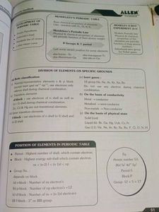 Allen Chemistry Handbook XII