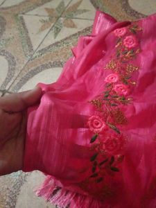 Light Pink Saree New