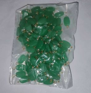Green Jewellery Making Beads