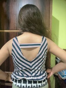 Casual Peplum Top