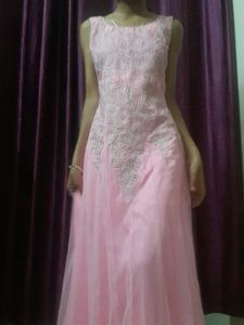Rose Color Gown