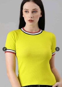 ONLY Fluorescent Green T-Shirt