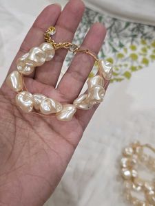 Combo of 4 - Synthetic Pearl bracelets