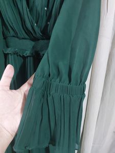 Zara Green Dress