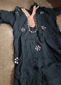 Elegant Black Kurta