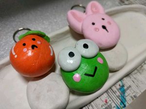 Cute Clay Keychains