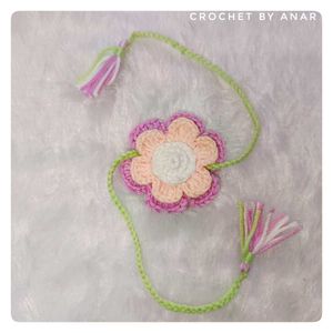 Crochet Handmade Rakhi For Gift