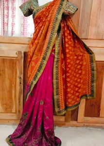 Saree ❤️with Blouse