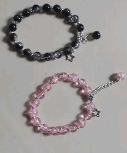 Combo Of 3 Bracelets With 2 Cute Hair Bows