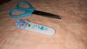 Kawaii Elephant Scissors And Sticky Notes