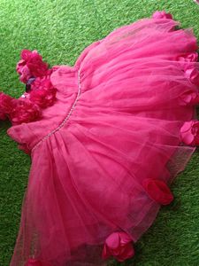 Beautiful Pink Baby Frocks For Party