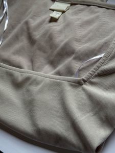 Beige Bodysuit - Long Sleeve