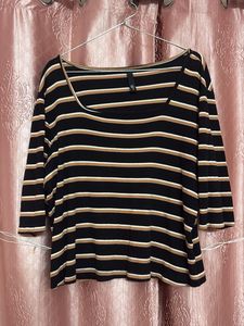 Striped Casual Top