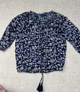 Floral Print Long Sleeve Top