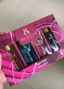 Women Perfume Set Of 4