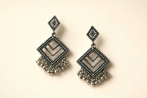 Oxidised Earrings