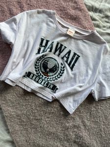 Urbanic Crop Tshirt (white)